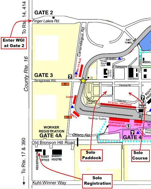 Register first, then enter at Gate 2